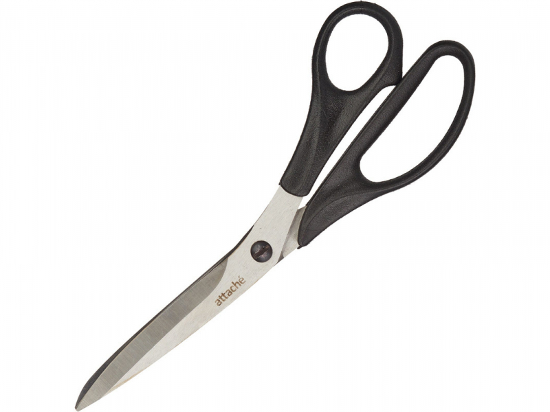 Тупоконечные ножницы Attache Profi 210 мм, эргономичные ручки,цвет черный 746775 СварОптТорг, сварочное оборудование в Калуге